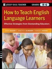 Tapa de How to teach English language learners