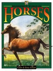 Tapa de Wonderful World of Horses (Troubador Color and Story Albu)