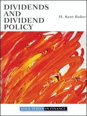 Tapa de Dividends and dividend policy