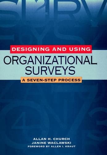 Tapa de Designing and Using Organizational Surveys