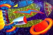 Tapa de Shiny Rocket Ship (Shiny Vehicles)