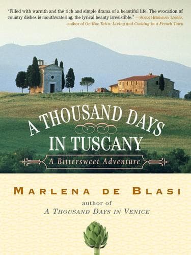 Tapa de A Thousand Days in Tuscany