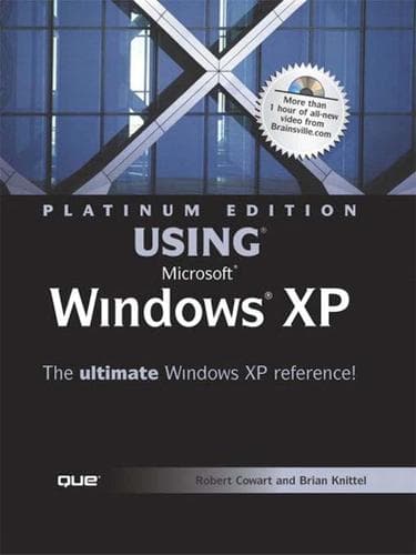 Tapa de Platinum Edition Using Microsoft Windows XP