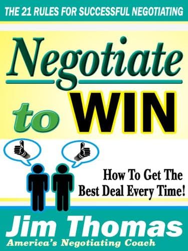 Tapa de Negotiate to Win