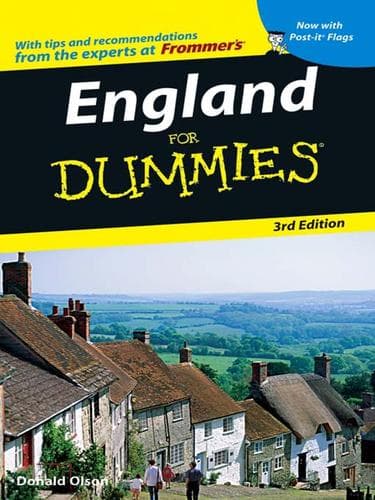 Tapa de England For Dummies