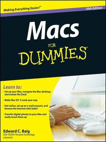 Tapa de Macs For Dummies®