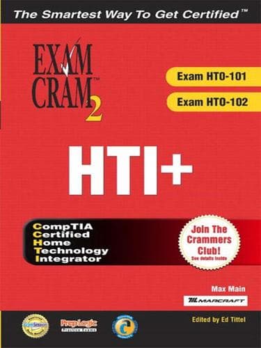 Tapa de HTI+ Exam Cram 2