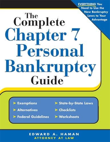 Tapa de Complete Chapter 7 Personal Bankruptcy Guide