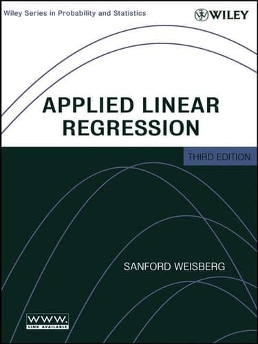 Tapa de Applied Linear Regression