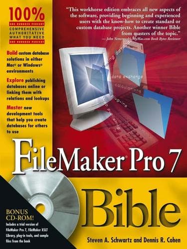 Tapa de FileMaker Pro 7 Bible