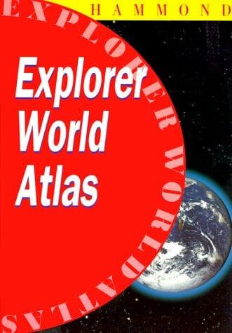 Tapa de Hammond Explorer World Atlas