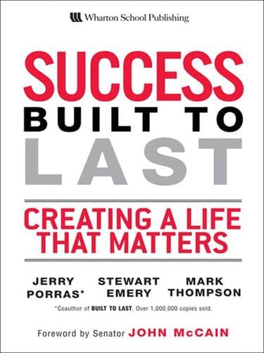 Tapa de Success Built to Last