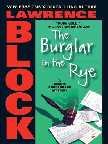 Tapa de The Burglar in the Rye