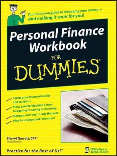 Tapa de Personal Finance Workbook For Dummies