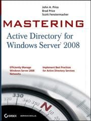 Tapa de Mastering active directory for Windows Server 2008
