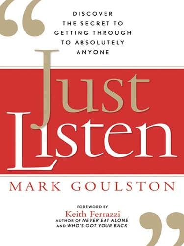 Tapa de Just Listen
