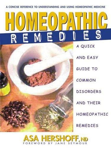 Tapa de Homeopathic Remedies