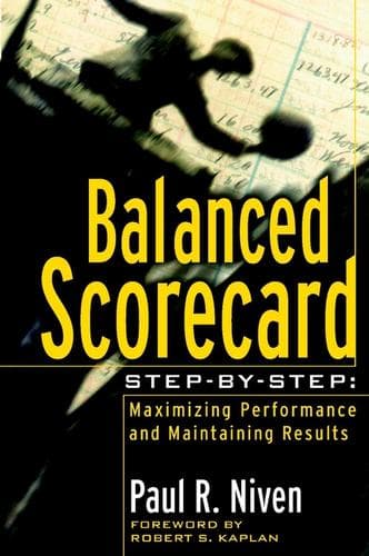 Tapa de Balanced Scorecard Step-by-Step