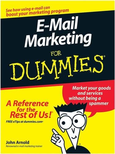 Tapa de E-Mail Marketing For Dummies
