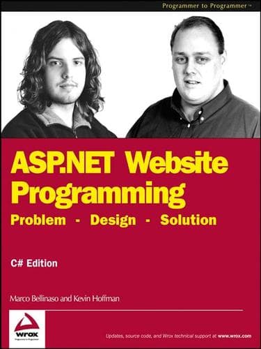 Tapa de ASP.NET Website Programming