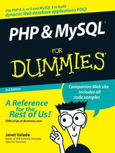 Tapa de PHP & MySQL For Dummies