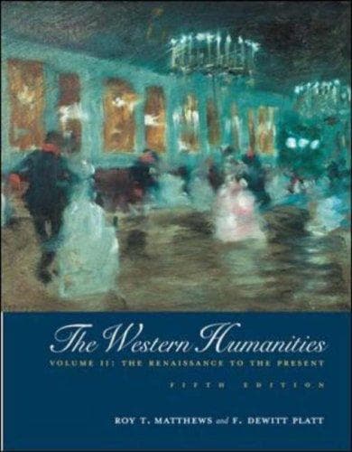 Tapa de Western Humanities, Vol. 2