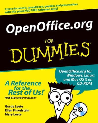 Tapa de OpenOffice.org For Dummies