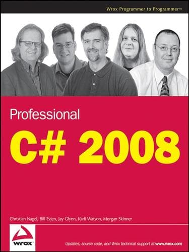Tapa de Professional C# 2008