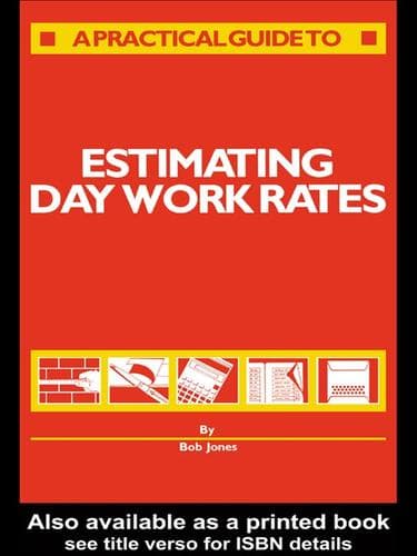 Tapa de A practical guide to estimating daywork rates