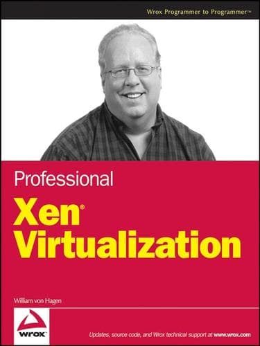 Tapa de Professional Xen virtualization