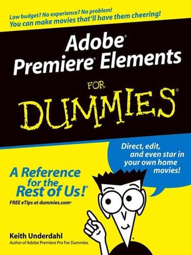 Tapa de Adobe Premiere Elements For Dummies