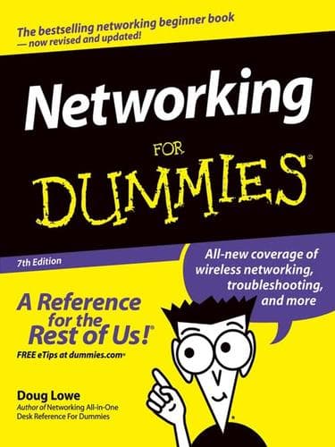 Tapa de Networking For Dummies
