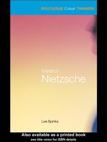 Tapa de Friedrich Nietzsche