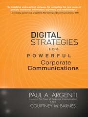 Tapa de Digital strategies for powerful corporate communications
