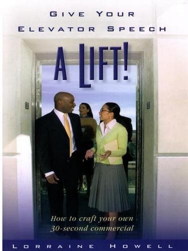Tapa de Give Your Elevator Speech a Lift!