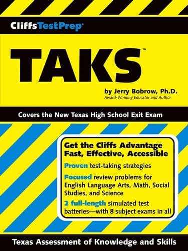 Tapa de CliffsTestPrep TAKS