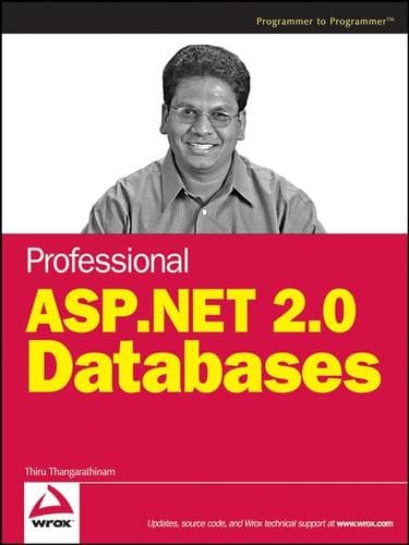 Tapa de Professional ASP.NET 2.0 Databases