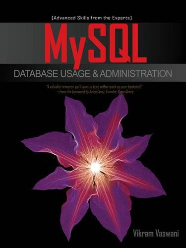Tapa de MySQL Database Usage & Administration