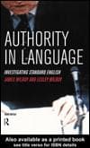 Tapa de Authority in Language