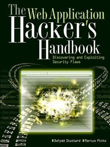 Tapa de The Web Application Hacker's Handbook