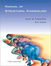 Tapa de Manual of structural kinesiology