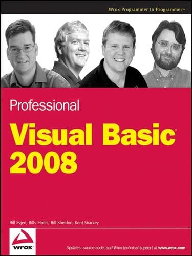 Tapa de Professional Visual Basic 2008