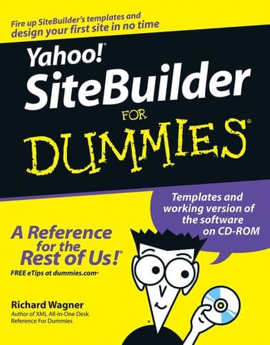 Tapa de Yahoo! SiteBuilder For Dummies