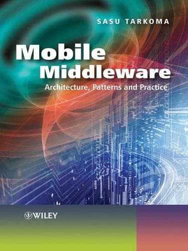 Tapa de Mobile middleware architecture, patterns, and practice