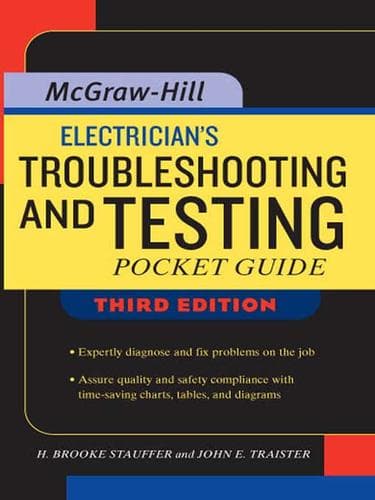 Tapa de Electrician's Troubleshooting and Testing Pocket Guide