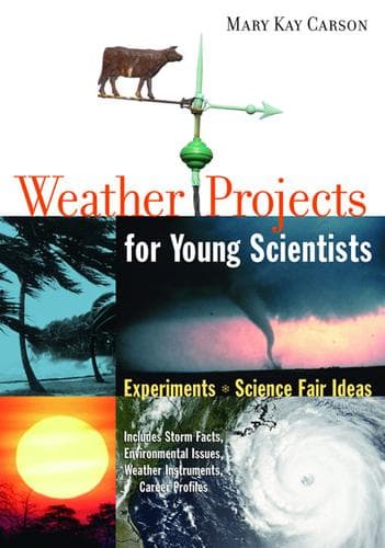 Tapa de Weather Projects for Young Scientists