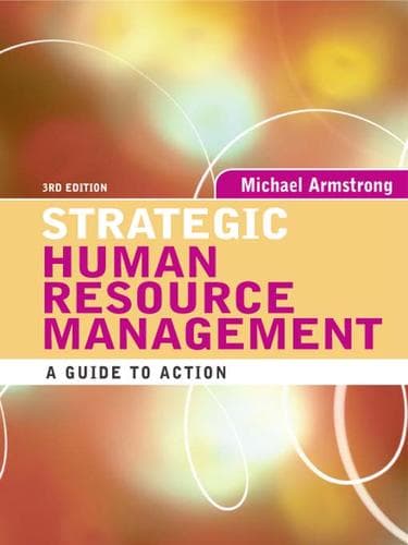 Tapa de Strategic Human Resource Management 3rd edition