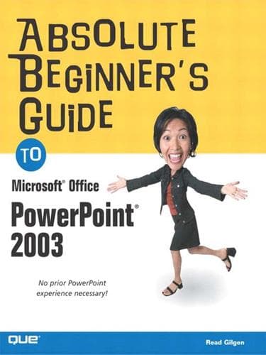 Tapa de Absolute Beginner's Guide to Microsoft Office PowerPoint 2003