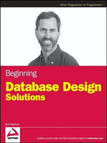 Tapa de Beginning Database Design Solutions