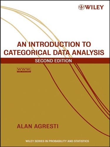 Tapa de An Introduction to Categorical Data Analysis